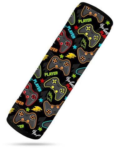 Seat Belt Cover for Kids, Seat Belt Pad for Boys Girls, Car Seat Straps Shoulder Pads for Kids, Kid's Seat Belt Cushion, Shoulder Strap Pad, 1 Piece （Game）