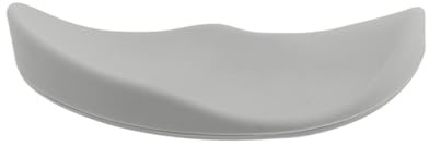 Ergonomisk handskydds-musmatta G80 gjord av silikongel, halkfri, strömlinjeformad, handledsstöd, datormusmatta för kontorsspeldator (grå)