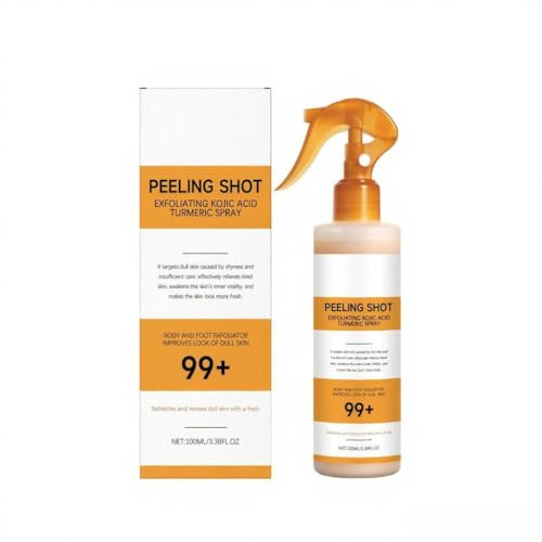Spray limpiador exfoliante Limpia suavemente la piel Disuelve las células muertas de Suciedad No irritante Seguro para sensible Suave Refrescante Hidratado - Cuidado corporal ahorrador