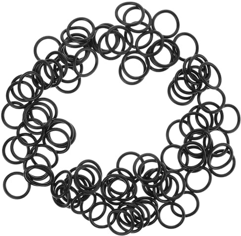 MALUGOGO 100Pcs Fire Extinguisher Valve O Rings Rubber Seal Ring Gasket Set Sturdy Easy-to-Replace for Repairing Extinguisher Suitable for 2-8Kg Maintenance