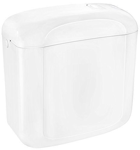 Cornat HALIOS Aufsatz-Spülkasten - weiß - Kunststoff, 2-seitige Anschlussmöglichkeit - Aufsatzspülkasten, für WC-Kombinationen / Spülkasten WC / Toilettenspülkasten / Toilettenspülung / SPK1300