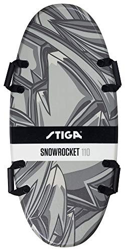 STIGA Snowrocket Graffiti 110 Skateboard für die Schnee, für Kinder ab 5 Jahre - 110 cm, Schwarz