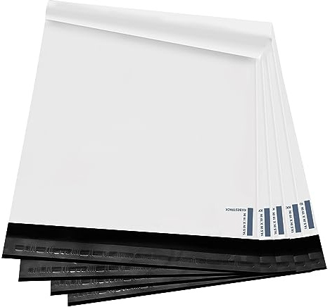 KKBESTPACK 14.5x19 Poly Mailers Shipping Envelope Self Sealing Bags (Pack of 100)