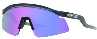 Oakley Herren 0oo9229 Sonnenbrille, Transparent Black/Prizm Violet, 37