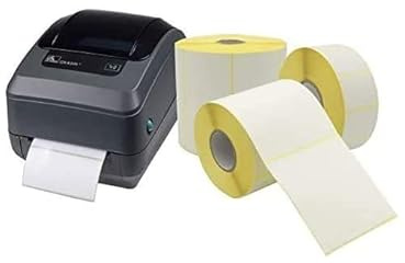 Etichette spedizioni e multiuso - compatibili con Zebra GK420D, GX420D, GK420T, GX420T - 4 x Zebra 100x150 mm - 1600 etichette - 400 etichette per rotolo