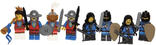 LEGO Cavalieri Minifigure: Figure Cavalieri del Leone e Cavalieri del Falco, Black Falcon Knights, Lion Knights (Cavalieri del Leone e del Falco)