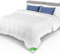 VOUNOT® Edredón Acolchado 220x240 cm (Cama 150), Relleno Nórdico para Primavera y Otoño, Edredón Nórdico de Microfibra 300 gr/m², Suave Ligero y Transpirable, con Certificación Oeko-Tex, Color Blanco