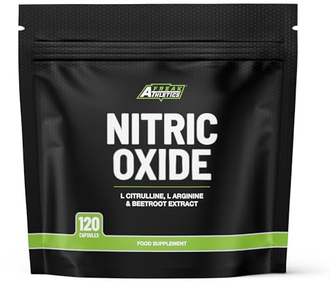 Freak Athletics Nitric Oxide Supplements for Men & Women, L-Arginine, L-Citrulline, Beetroot Extract - Nitric Oxide Capsules - Supports Circulation, Endurance & Recovery - 120 Capsules