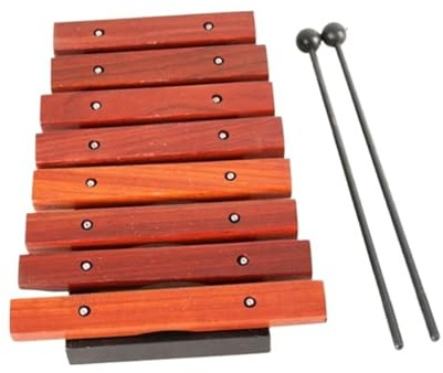 Musik Xylofon Åttatons Xylofon Rosenträ Professionellt Slaginstrument Piano I Aluminiumplåt Lämplig För Nybörjare(B)
