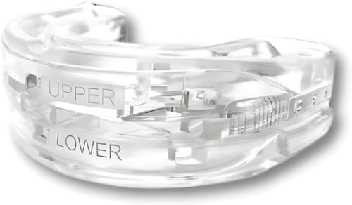 Sccoti Orthèse ONI Pro Contre Le Ronflement Et L'apnée Du Sommeil Orthese Anti Ronflement Bruxisme Réutilisable Hommes Femmes (Transparente)