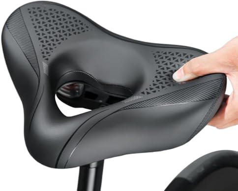 Eventerde Coussin d'assise pour vélo | Amortissement confortable des chocs - Coussin de selle de vélo ajouré, convient pour les femmes, les hommes, les adultes et les amateurs de sport pour VTT ville