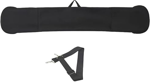 LCQSYE Borsa per il trasporto di snowboard, attrezzatura da sci, borsa da viaggio(Black 143CM)