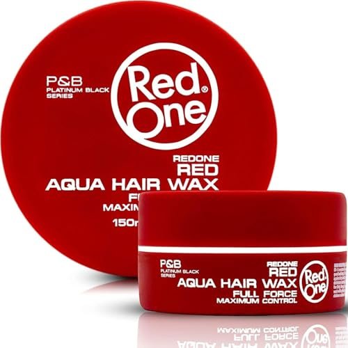 Redone Red Aqua Hair Wax - Cera Capilar Máximo Control | Aroma a Fresa, 150 ml