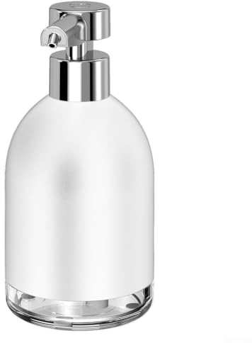 Zilimontt Dispenser automatico di sapone in schiuma, dispenser di sapone per le mani ricaricabile tramite USB touchless, con batteria da 1200 mAh, capacità 320 ml, uscita schiuma regolabile a 5