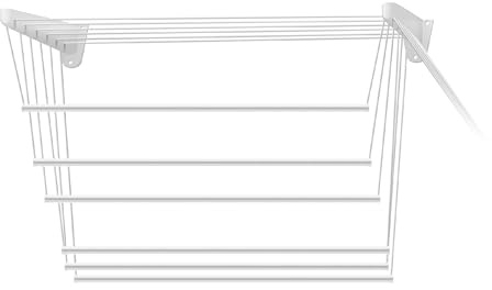 Jumbo CS103/1 Steed100 Stendino a Parete/Soffitto Plastificato, 100 cm
