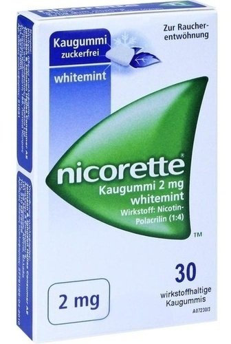 NICORETTE Kaugummi 2 mg whitemint 30 St