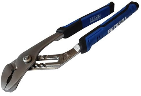 Faithfull FAIPLWP10N Soft Grip Water Pump Pliers 250mm - 44mm Capacity