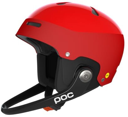 POC Artic SL MIPS - Ski- und Slalomhelm mit zusätzlichen Schutzbereichen für maximalen Schutz und Komfort und einem komplett anpassbaren und abnehmbaren Kinnbügel