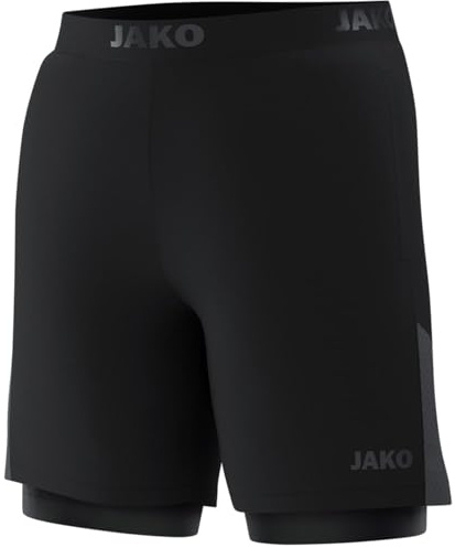 JAKO 2-in-1 Power Short Damen schwarz, 40 Damen