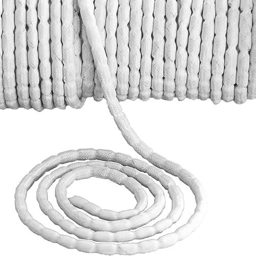 STOUCLA Cadena guía de Alta Resistencia, Cinta de Plomo, cordón para Cortinas, 10 m, Cadena guía de Alta Resistencia, Peso para Cortinas, Telas y mosquiteras (30 g - 10 m)