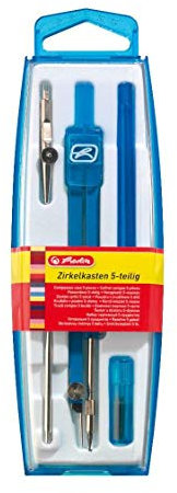 Herlitz Zirkelkasten 08710501 5tlg