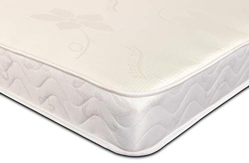 eXtreme comfort ltd Dream Ease Hybrid Double Mattress 135 x 190cm. Memory Foam Layer & Open Coil Spring. Soft Comfort, 18cm Deep. UK Made, Rolled & Boxed