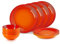 LE CREUSET 79351000907081 dinnerware set, Steinzeug, Ofenrot