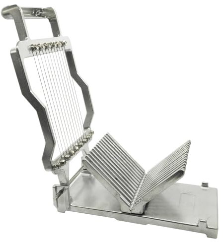 ZAIED Cortadora De Fiambre Queso,Cortadora De Queso Comercial,Herramientas De Corte Cocina De Acero Inoxidable para Queso,Mantequilla,Tostadas Y Fiambres