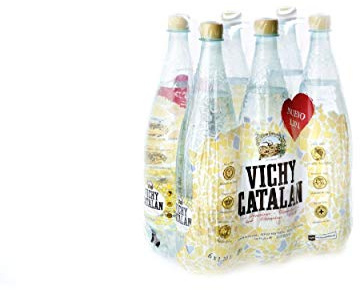 Vichy Catalan Naturally Carbonated Mineral Water, 6 x 1.2 Litre