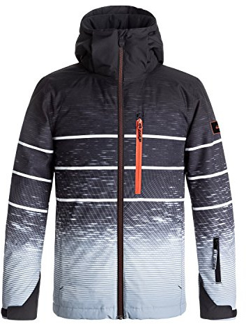 Quiksilver EQBTJ03062, Chaqueta de Nieve Para Niños, Gris (anthracite), 12/L