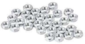 uxcell Hex Nuts, M1.6x0.35mm Metric Coarse Thread Hexagon Nut, Stainless Steel 304, Pack of 25