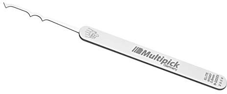 Multipick Elite Bogota Monserrat (Aft) (BOG07) - 0,6 mm - Fabricado en Alemania - Juego de ganzúas para uso profesional para cerrajeros y autoridades