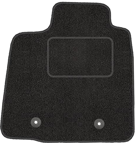 Fußmatte Velours Fahrerseite Fahrermatte für Dacia Sandero I (2008-2012) - 1-teilig - Passgenau