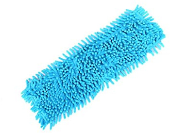 Spazzole di ricambio per pulizia in microfibra, per pavimenti piatti, per pavimenti piatti, ricambio per scopa per polvere, per scuola, ristorante, cucina, 1 pezzo, colore: blu