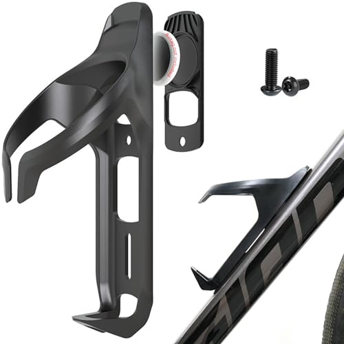 Compatible with Airtag Hidden on Bike Water Bottle Holder, MTB Road Bike GPS Anti-Theft, Waterproof for Airtag Holder, Bicycle Water Bottle Cage, Stealth Conceal Durable Plastic Drink Cup Bracket