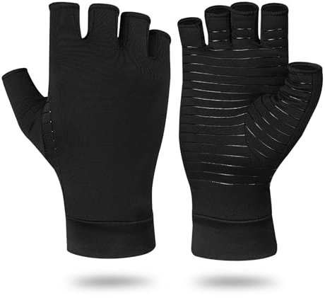 Colexy Fitness Handschuhe für Damen und Herren rutschfest Sporthandschuhe Karpaltunnel Rheumatoide Kompressionshandschuhe für Bodybuilding Radsport Gym Krafttraining