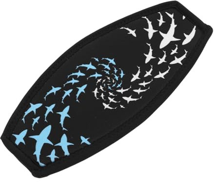 Milisten Abdeckung Für Das Gurtband Einer Tauchmaske – Schnorchelmaske Mit Doppelschicht Haarfreundlich Beschlagfrei Für Damen Herren Schwimmen Tauchen