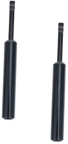 Beaupretty Herramienta de Palanca en Acero Inoxidable y Aleación de Aluminio para Caja de Reloj 2 Piezas Negro Antiarañazos Abridor Trasero y Fácil de Usar para Reparación de Relojes