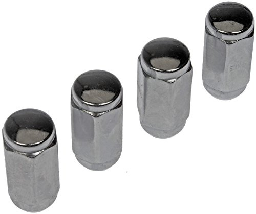 Dorman 711-604 Wheel Nut Chrome Duplex Acorn M14-1.50 Compatible with Select Models, 4 Pack