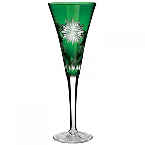 Waterford Crystal 2012 Snowflake Wishes for Courage Emerald Flute, 2nd Edition