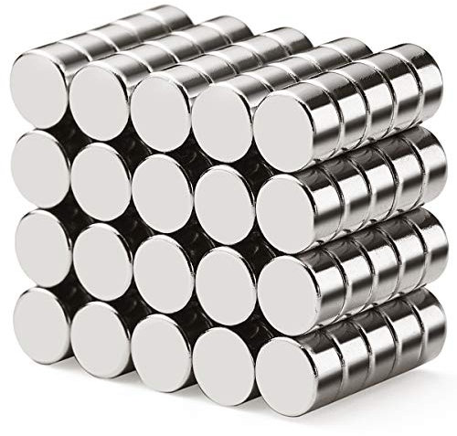 40 Pack Extra Strong Magnets 6mm X 3mm, Neodymium Magnet for White Board, Fridge, Pin Board and DIY Picture