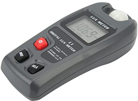 Light Meter, 0.01-20000Fc Illuminometer High Accuracy Easy Operation Keep Measuring Date