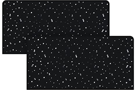 ZATOOTO Sonnenschutz Auto Vorhang - Auto Sichtschutz Fenster Magnetisch für Baby, Kinder, Gardinen Seitenscheibe für UV-Schutz, Verdunkelung, 100 * 50cm, Schwarz, Groß, 2 Stück