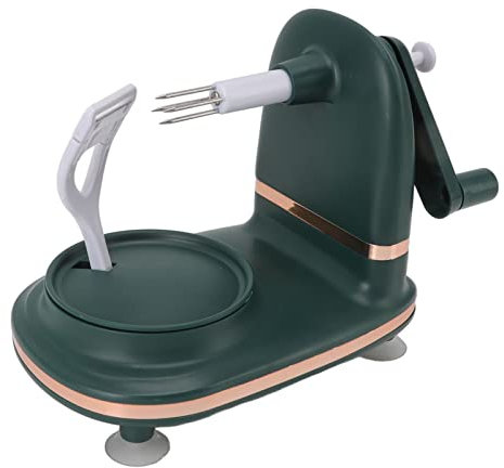 Pelador de Manzanas Fácil, Función de Pelado Rápido, ABS Duradera para el Hogar, Cocina, Fruta, Tipo Mejorado, Operación Múltiple (Compresión en caliente por vibración