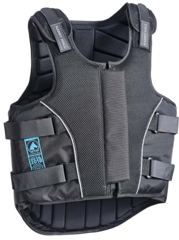 Legend Unisex Body Protector - Lightweight, Shock-Absorbing Foam & Rip Stop Fabric - Air Mesh Outer with Reflective Piping - Adjustable Straps, Full Zip Front