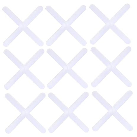 Homoyoyo 2000pcs Tile Spacer Grout Spacer Ceramic Wall Floor Cross Tile for Grout Tool