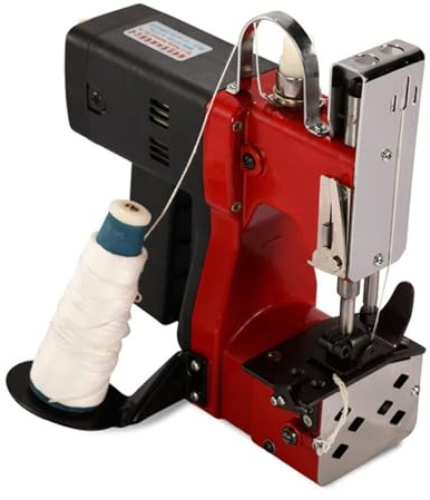 Portable electric bag sealer, sealing machine, knitted packaging, automatic wire cutting, for burlap PP woven kraft paper bags