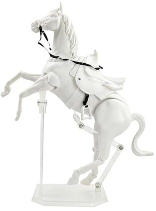 Pegciuho Action Figure di Cavallo con Articolazioni Mobili, Modello di Simulazione Ornamentale