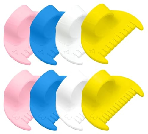 Wisyurt Outil de Mesure de Jauge de Couture et de Jauge D'Aiguille, Ensemble de 8 Règles Miniatures pour Couture de Bord, Kit de Couture DIY