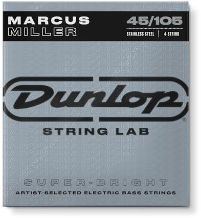JIM DUNLOP - DBMMS45105 - Bass-Saiten - Super Bright Marcus Miller SB Medium 45-65-85-105